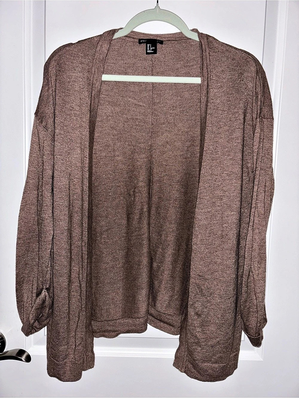 H&M Women’s Open Front Cardigan in Brown